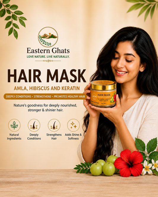 Eastern Ghats Hair Mask (Amla, Hibiscus & Keratin) - product image 3