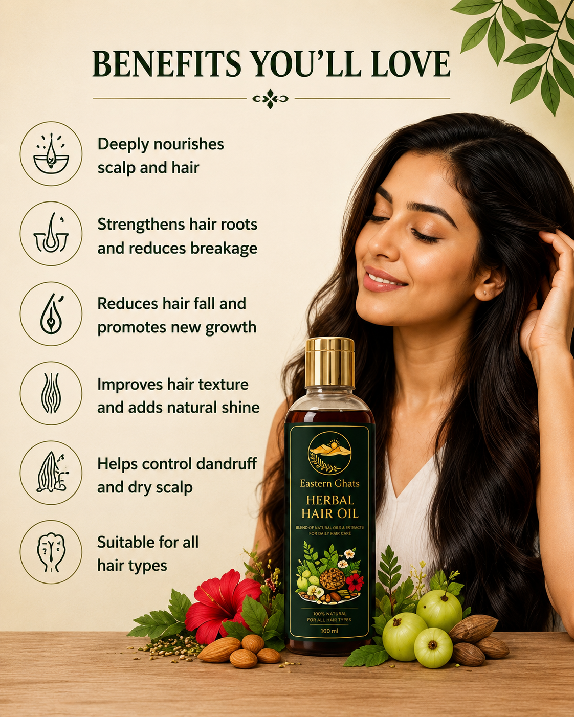 Eastern Ghats Herbal Hair Oil - product image 6