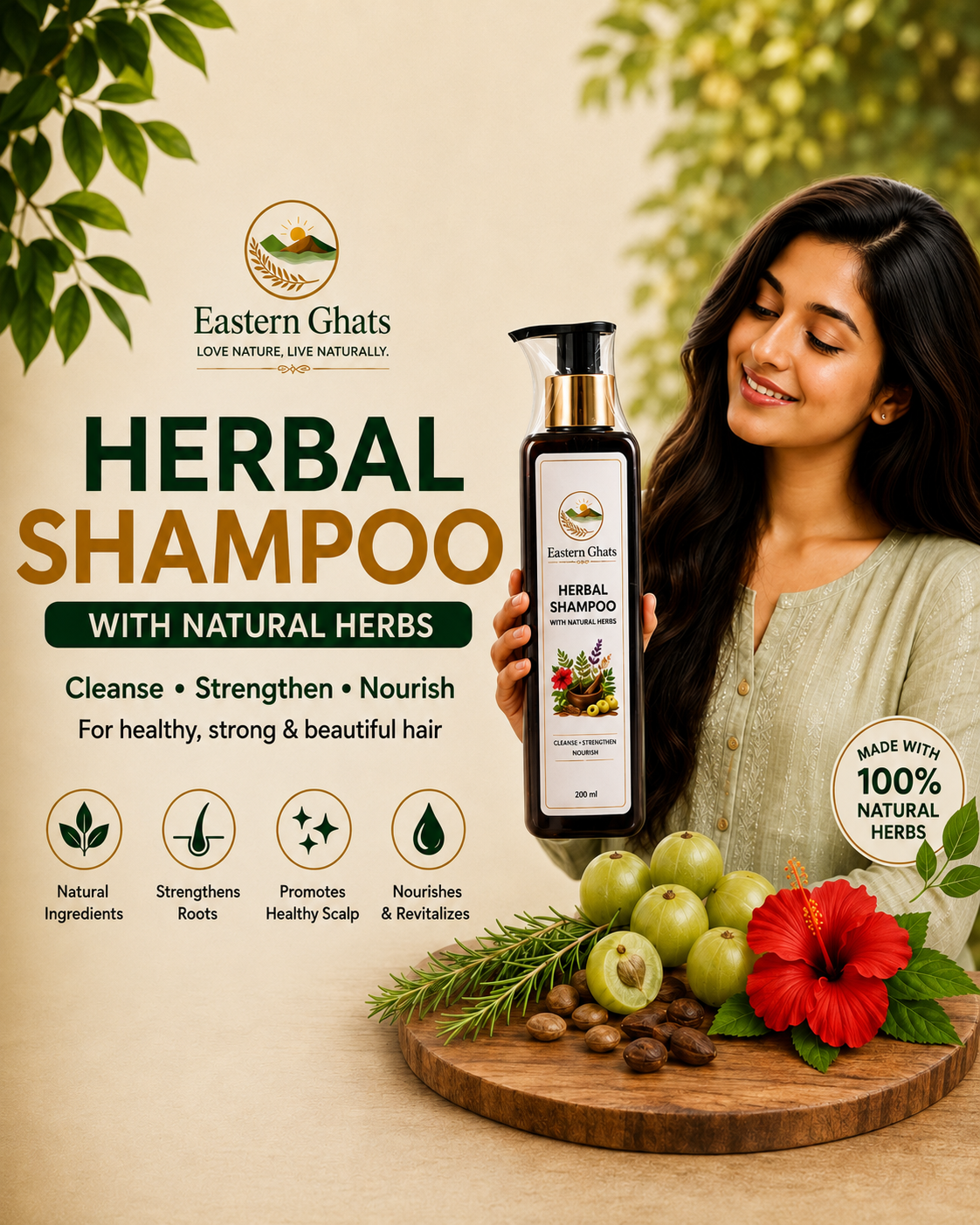 Eastern Ghats Herbal Shampoo - product image 1
