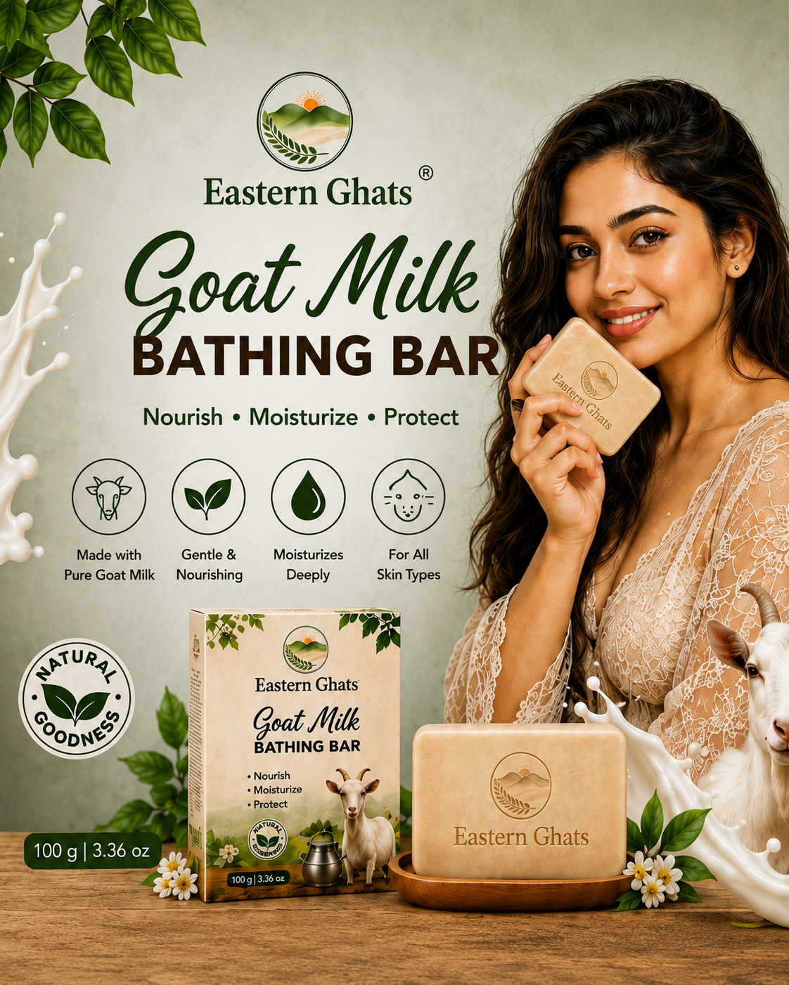 GOAT Milk Bathing Bar - product image 2