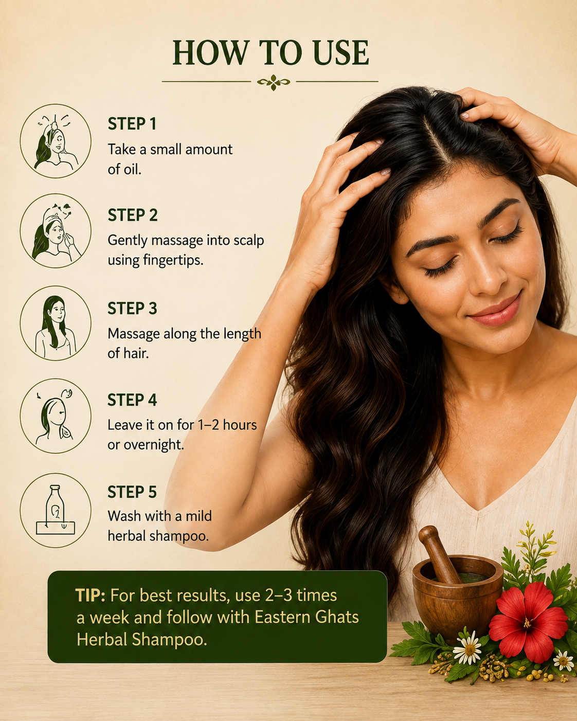 Eastern Ghats Herbal Hair Oil - product image 2