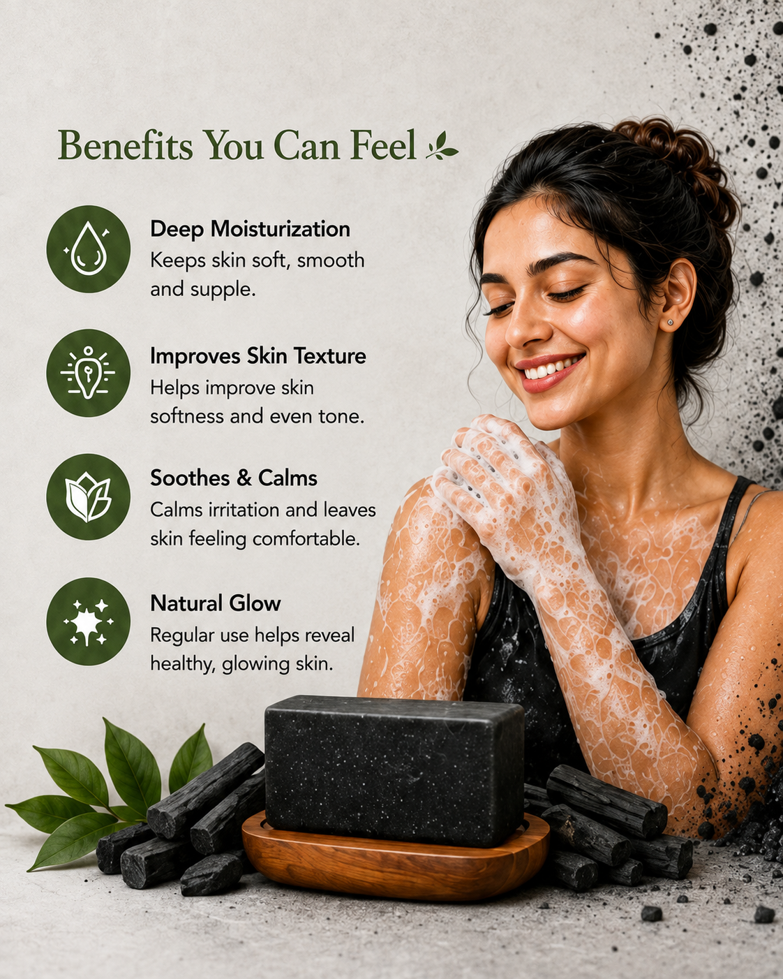 Charcoal Bathing Bar - product image 6