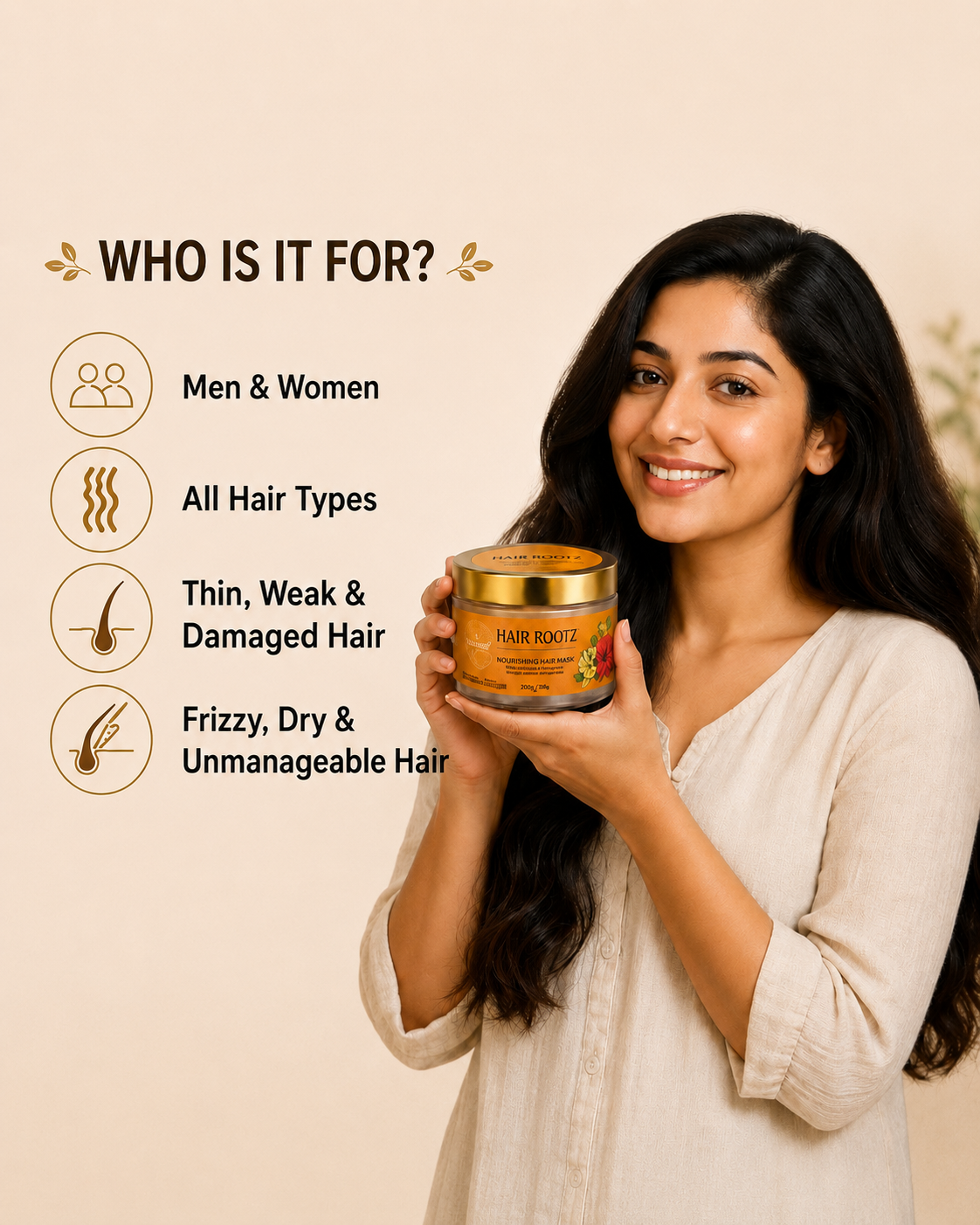 Eastern Ghats Hair Mask (Amla, Hibiscus & Keratin) - product image 1