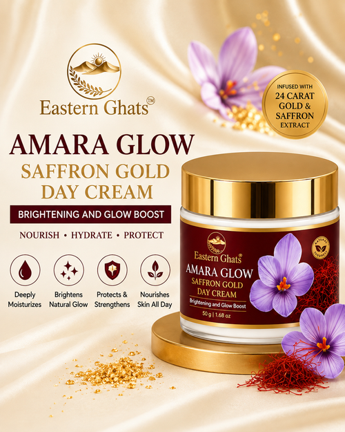 Eastern Ghats Saffron Gold Day Cream natural skincare