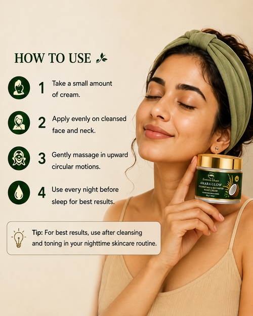 Eastern Ghats Coconut Milk and Rice Water Night Cream skincare