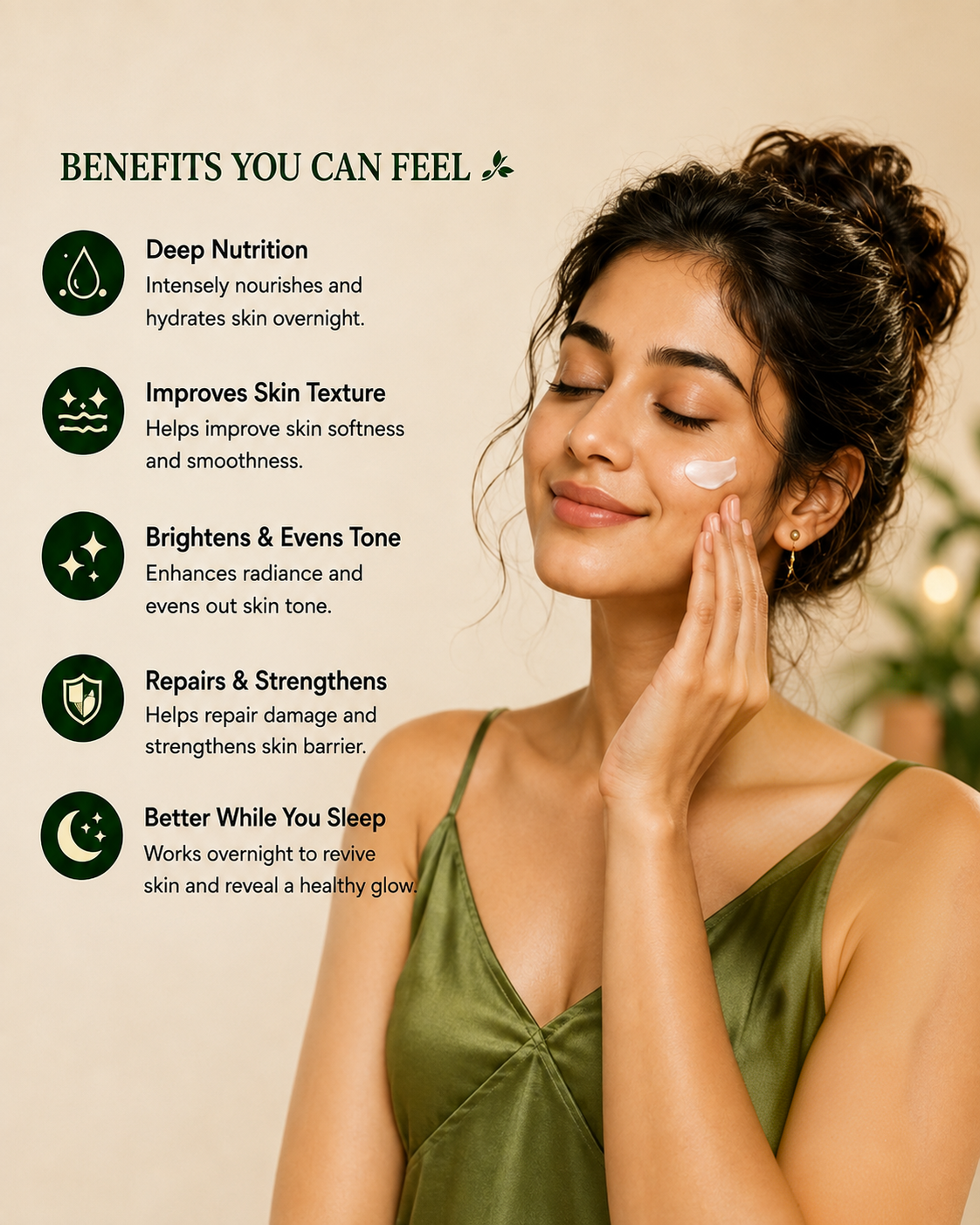 Eastern Ghats Coconut Milk and Rice Water Night Cream natural skincare