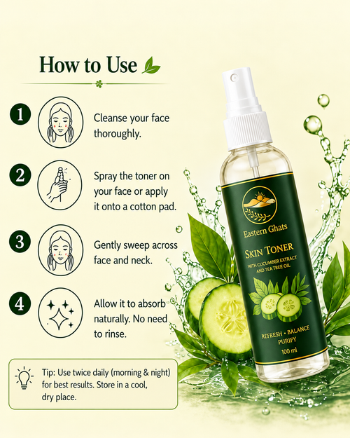 How to use Eastern Ghats Skin Toner