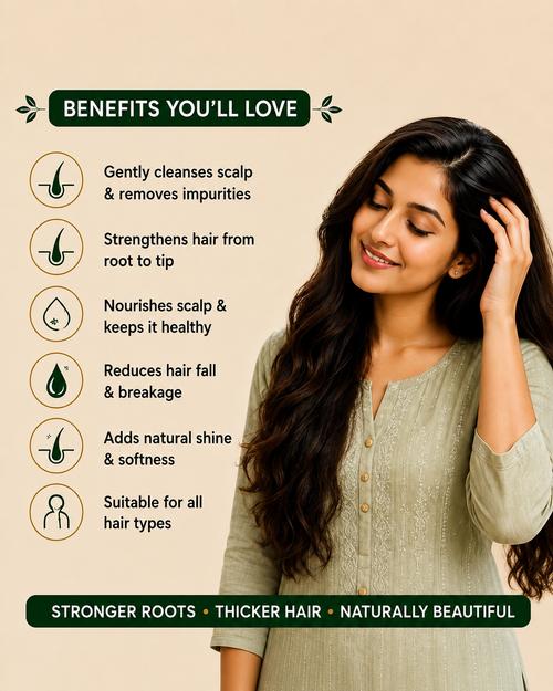 Eastern Ghats Herbal Shampoo benefits
