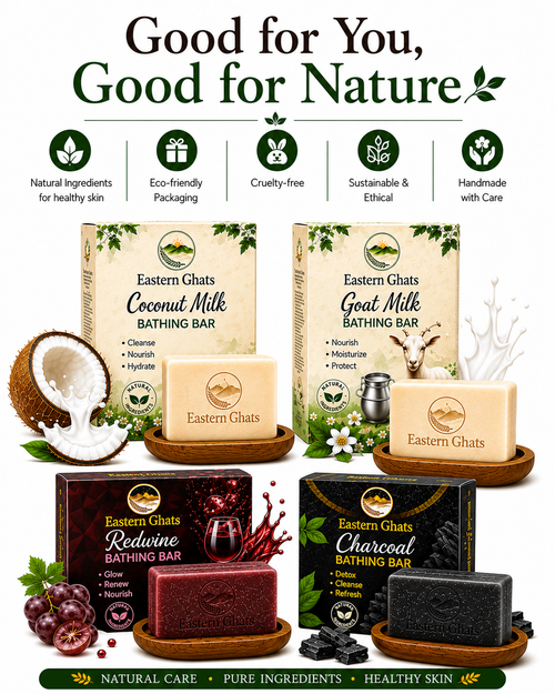 Eastern Ghats four soap bathing bar combo